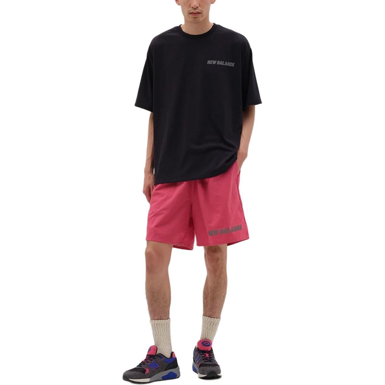 New Balance MET24 Reflection NB Logo T-Shirt 'Black' AMT45005-BK sold by KicksCrew product image thumbnail 3