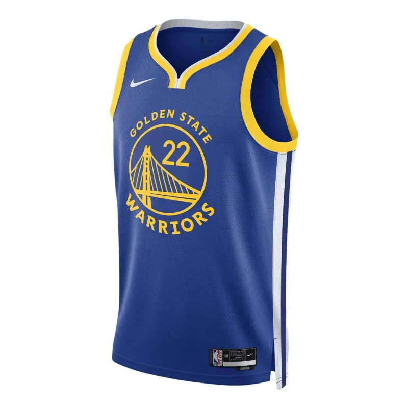 Nike x NBA Golden State Warriors Icon Edition Swingman Jersey 'Andrew Wiggins 22' DN2005-404 sold by KicksCrew