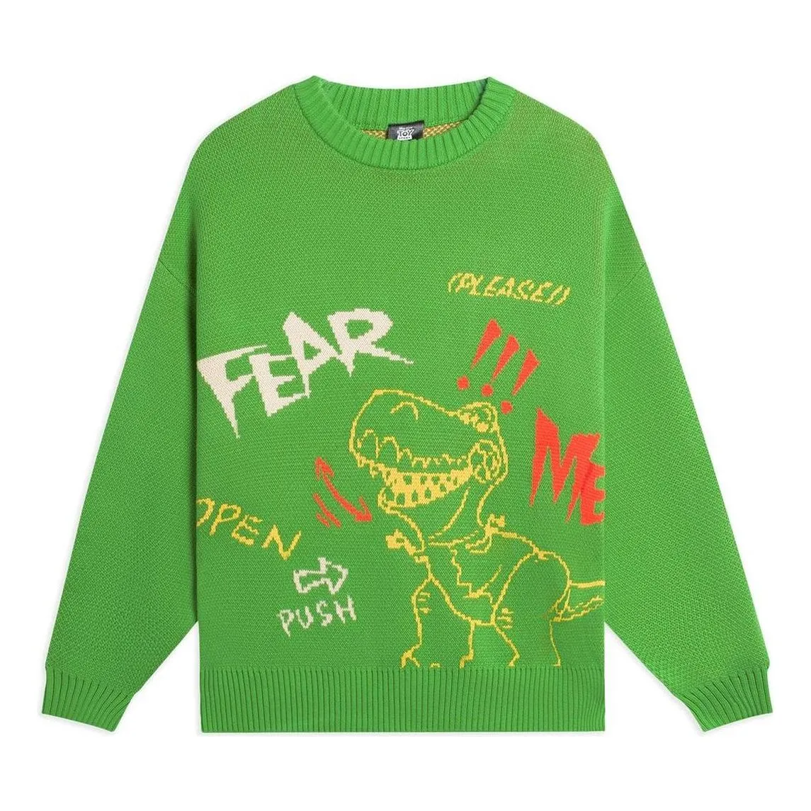 (WMNS) Li-Ning x Disney Toy Story Graphic Sweaters 'Green' AMBS198-5 sold by KicksCrew