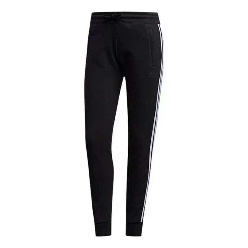 (WMNS) adidas 3-Stripes Jogger Training Pants 'Black' EH3896 sold by KicksCrew
