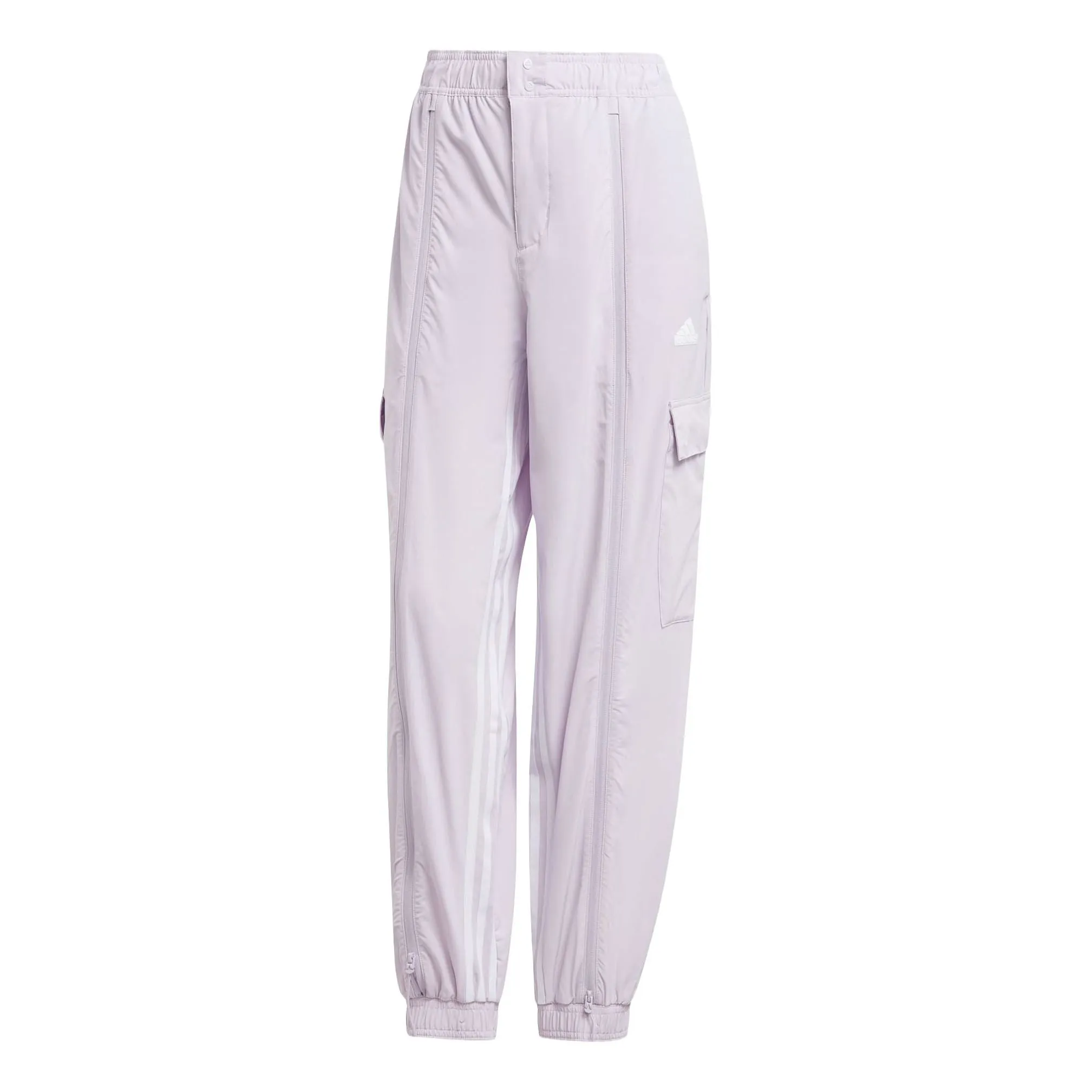 (WMNS) adidas Express All-Gender Cargo Pants 'Light Purple' IS0907 sold by KicksCrew