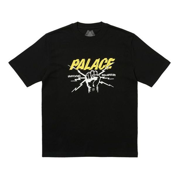 Palace Shocking Behaviour T-Shirt 'Black' P25TS002 sold by KicksCrew