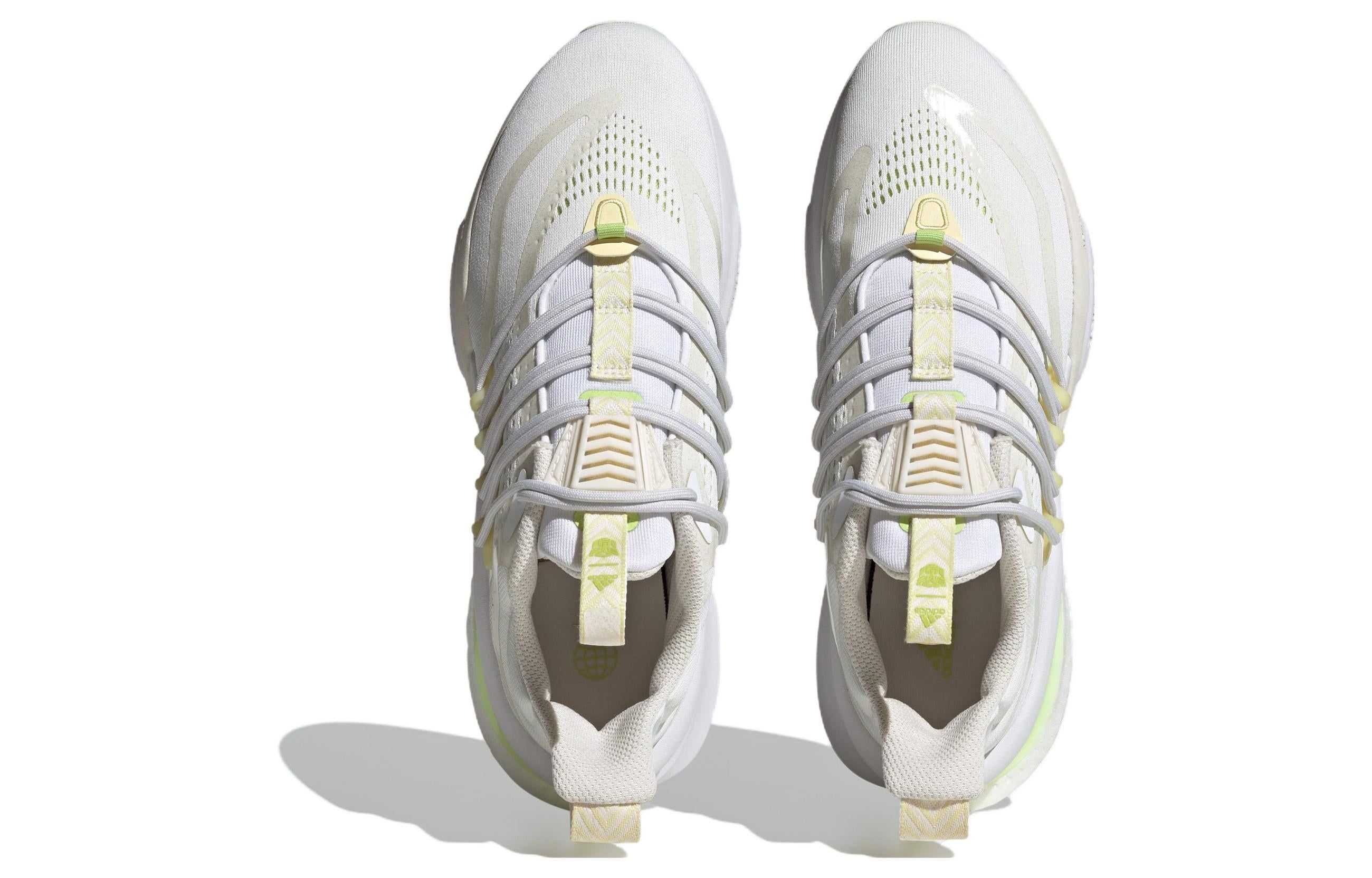 Adidas AlphaBoost V1 Running Shoes 'White Yellow' IG3072 sold by KicksCrew product image thumbnail 3