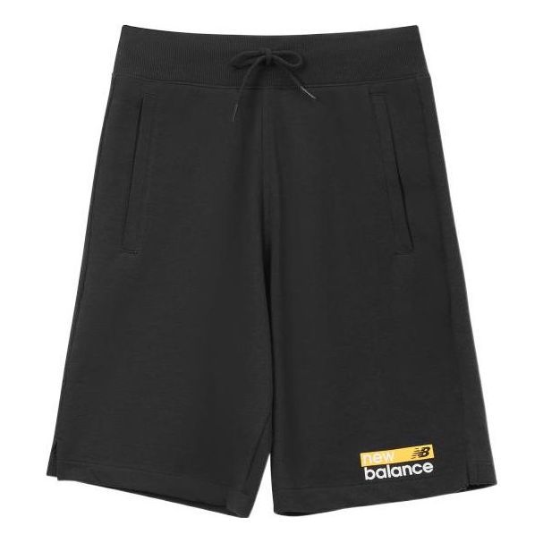 New Balance Cotton Sport Shorts 'Black' MS11901-BM sold by KicksCrew