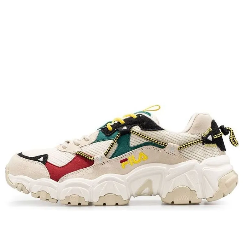 (WMNS) FILA FUSION Fluid Sneakers 'Beige' T12W031117FAN sold by KicksCrew