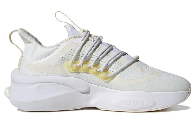 Adidas AlphaBoost V1 Running Shoes 'White Yellow' IG3072 sold by KicksCrew product image thumbnail 2