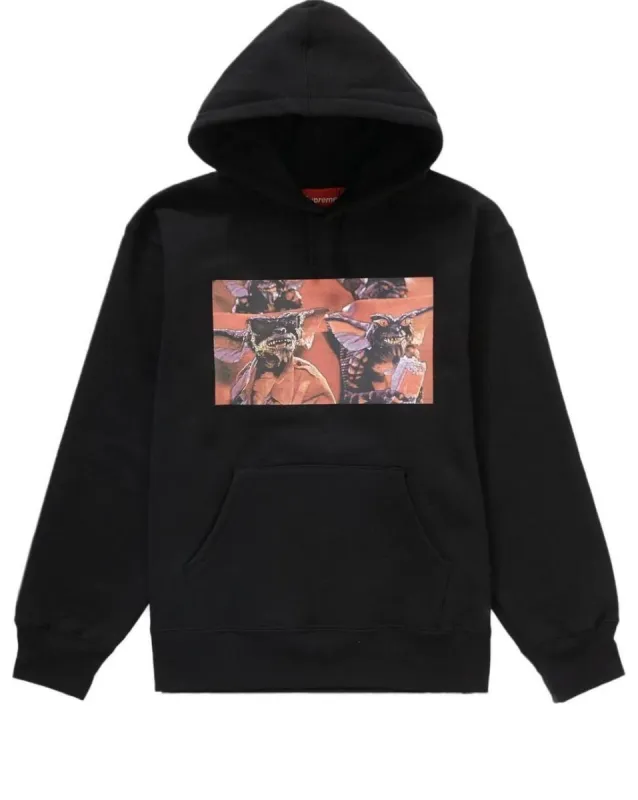 Supreme Gremlins Hooded Sweatshirt 'Black Red' 88897864548 sold by KicksCrew