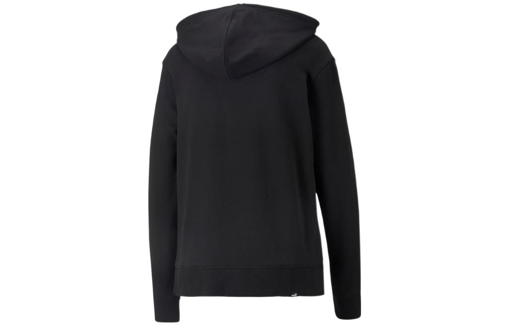 (WMNS) PUMA Casual Hoodie 'Black' 673417-1 sold by KicksCrew product image thumbnail 2