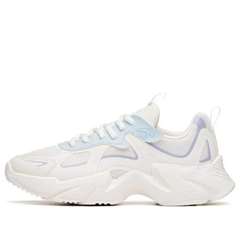 (WMNS) ANTA Running Series Sneakers 'White Blue Purple' 922125583-4 sold by KicksCrew