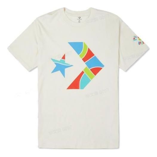 Converse Peace & Unity Cotton Jersey T-Shirt 'Egret' 10022297-A02 sold by KicksCrew