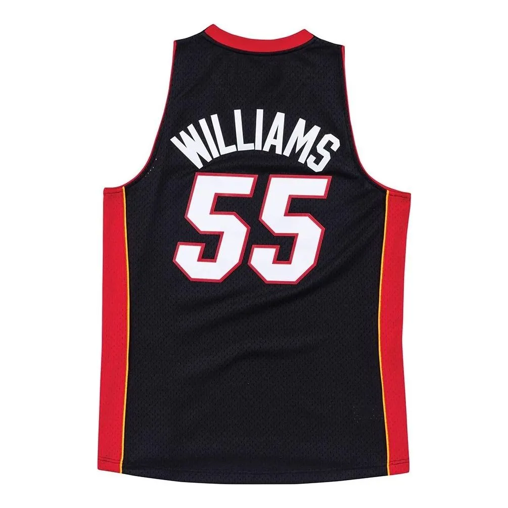 Mitchell & Ness x NBA Miami Heat Road 2005-06 Swingman Jersey 'Jason Williams 55' SMJYAC18018-MHEBLCK05JWI sold by KicksCrew product image thumbnail 2