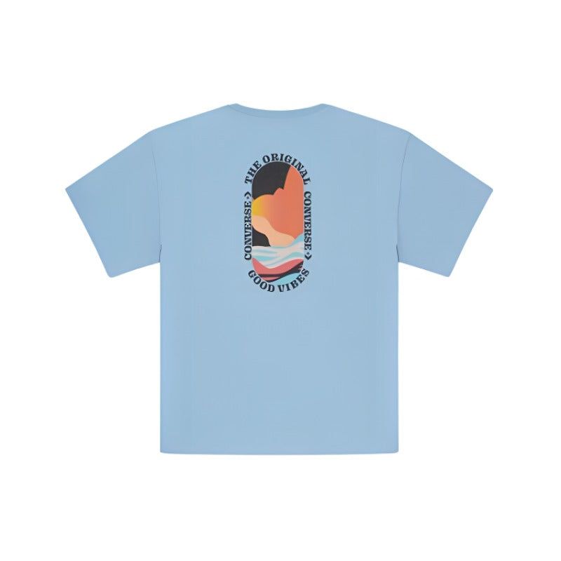 Converse Sunset T-Shirt 'True Sky' 10027154-A03 sold by KicksCrew product image thumbnail 2