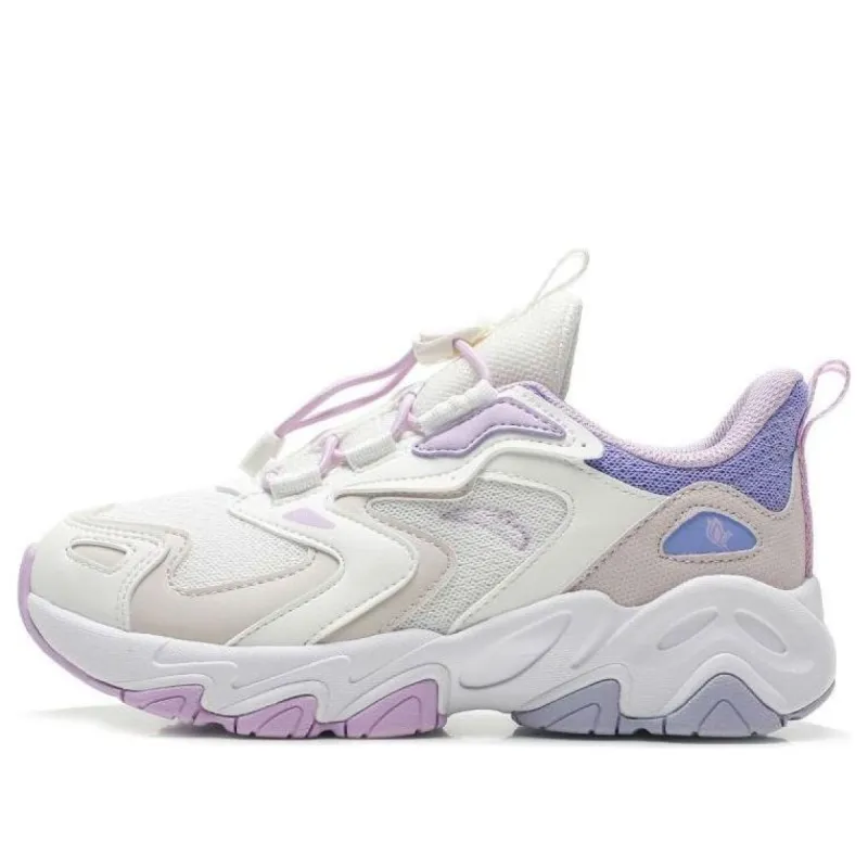(GS) ANTA Life Collection Casual Shoes 'White Grey Purple' 322348808-2 sold by KicksCrew