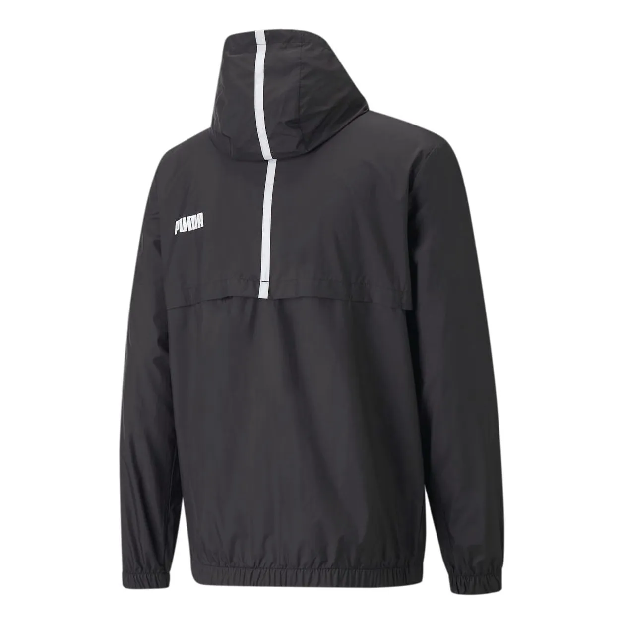 PUMA Esstape Windbreaker Jacket 'Black' 847477-01 sold by KicksCrew product image thumbnail 2