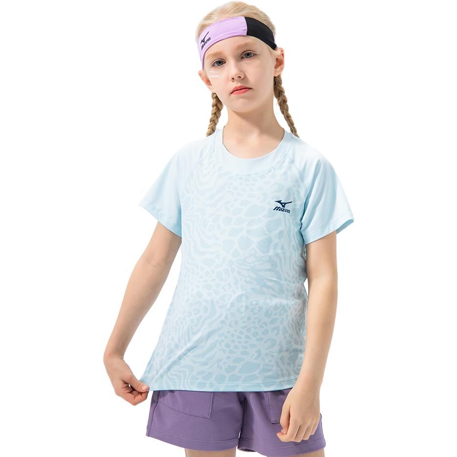 (GS) Mizuno Sportwear T-shirt 'Blue' 32CA3452 sold by KicksCrew product image thumbnail 2