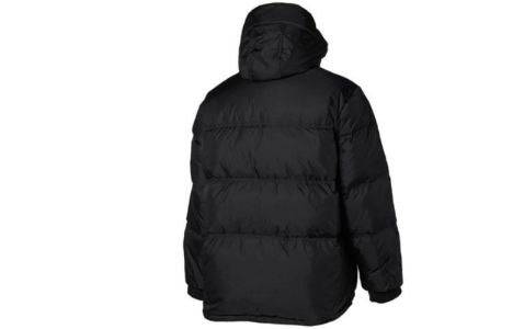 Puma Street Style Logo Down Jacket 'Black' 929836-01 sold by KicksCrew