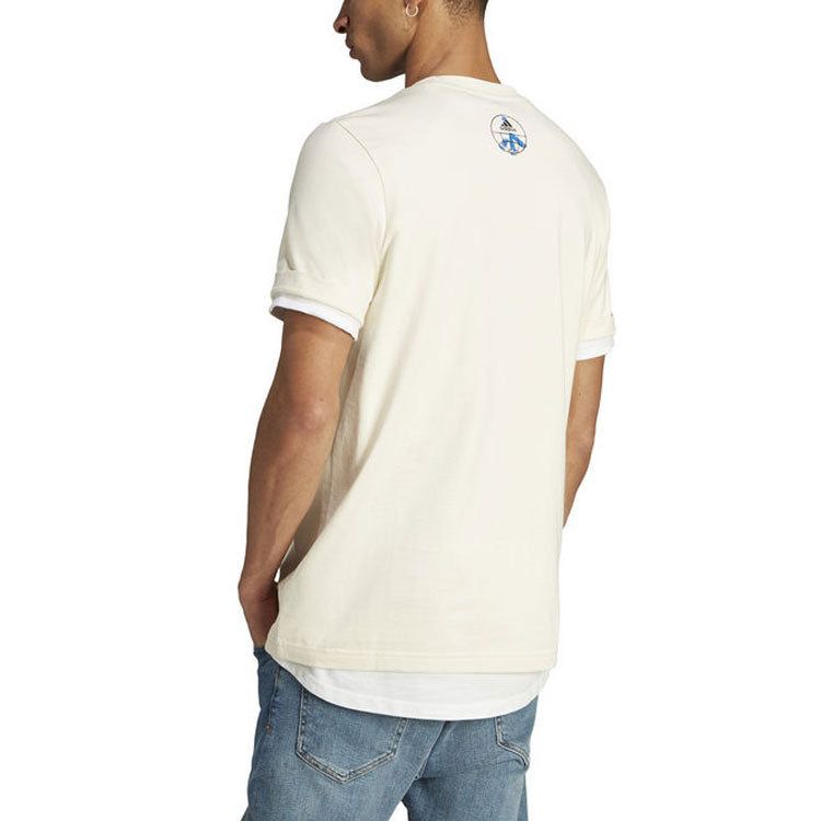 adidas Sportswear Change Through Sports Earth Tee 'Beige' HY1343 sold by KicksCrew product image thumbnail 3