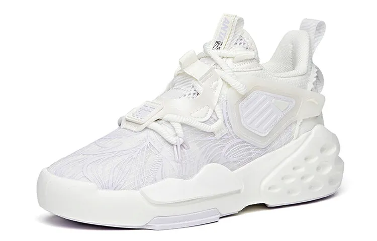 (WMNS) ANTA Badao Mid 'White Purple' 122128084-6 sold by KicksCrew product image thumbnail 2