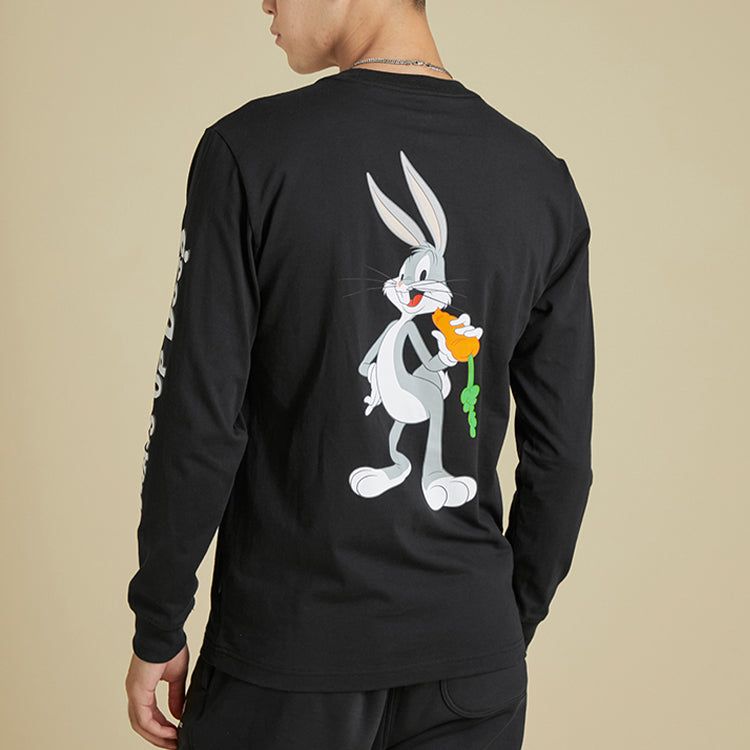 Converse x Bugs Bunny Long Sleeve Tee 'Black' 10021415-A01 sold by KicksCrew product image thumbnail 4