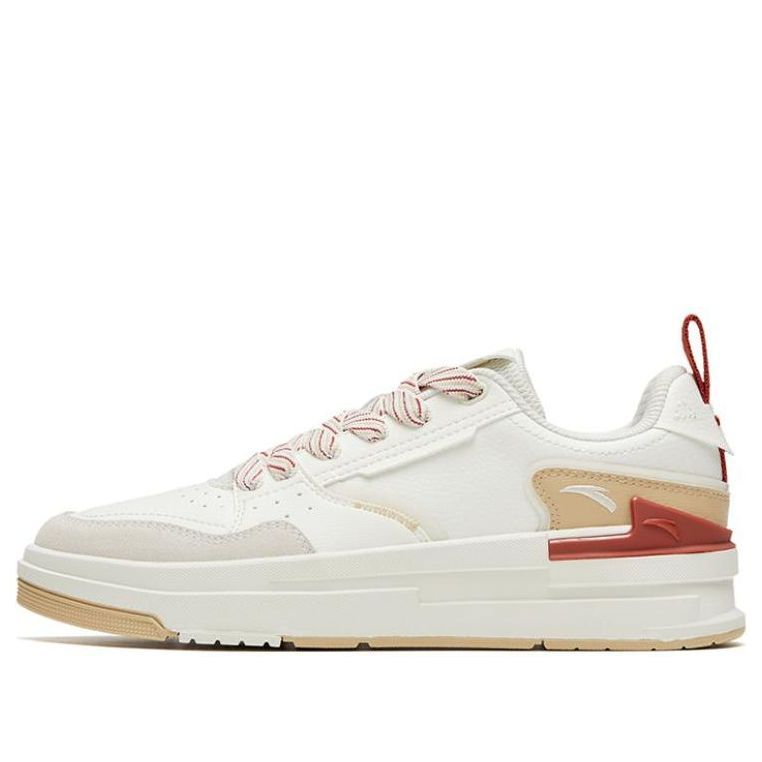 (WMNS) ANTA Skate Shoes 'White Red Grey' 922328076-2 sold by KicksCrew