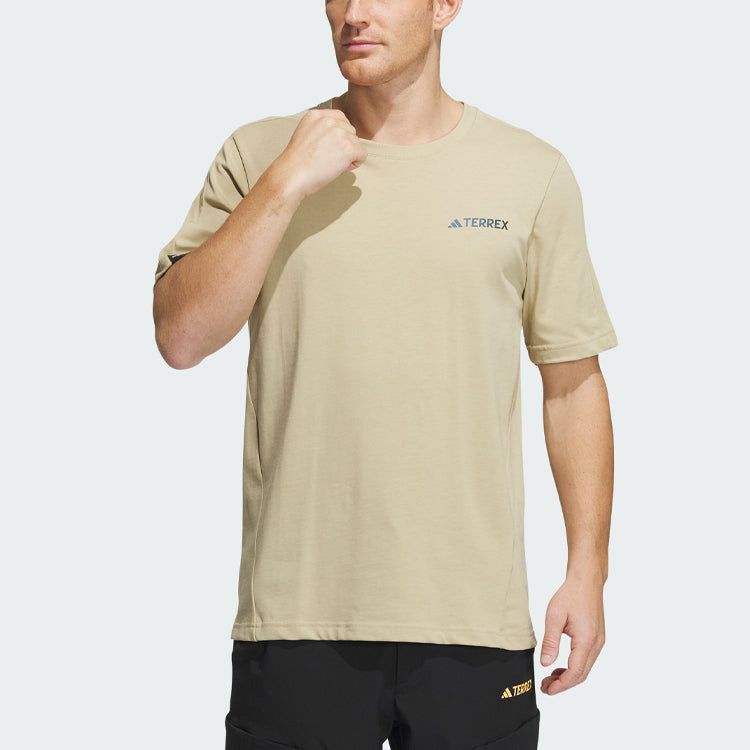 adidas Terrex Short Sleeve T-Shirt 'Beige' IC1960 sold by KicksCrew product image thumbnail 2