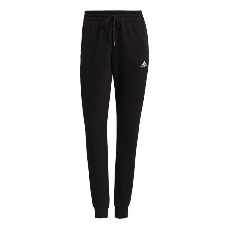 (WMNS) adidas Essentials Fleece 3-Stripes Pants Asia Sizing 'Black' GM5551 sold by KicksCrew