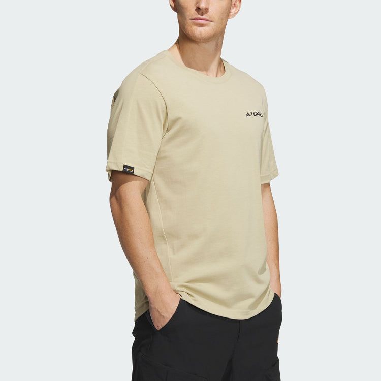 adidas Terrex Short Sleeve T-Shirt 'Beige' IC1960 sold by KicksCrew product image thumbnail 4