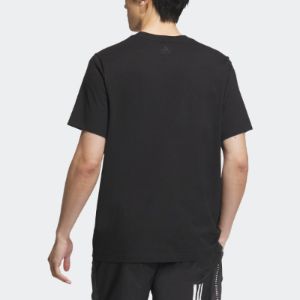 Adidas Tech Ref T-Shirts 'Black' IA8095 sold by KicksCrew