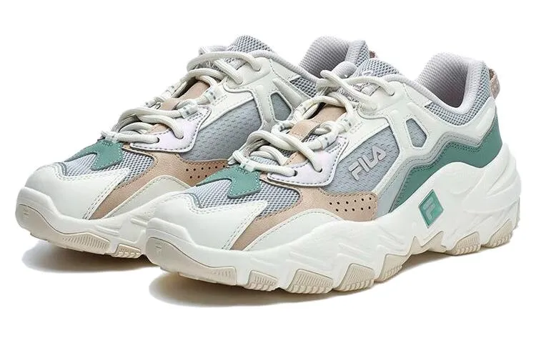 (WMNS) FILA Predator 2 Sneakers 'White Grey Green' F12W322105FLS sold by KicksCrew product image thumbnail 2