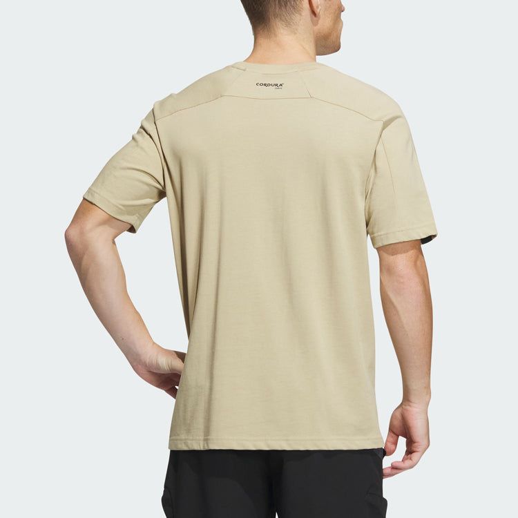 adidas Terrex Short Sleeve T-Shirt 'Beige' IC1960 sold by KicksCrew product image thumbnail 3