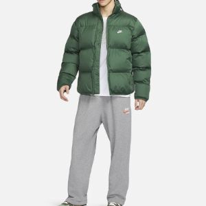 Nike Sportswear Club Puffer Jacket 'Green' FB7369-323 sold by KicksCrew