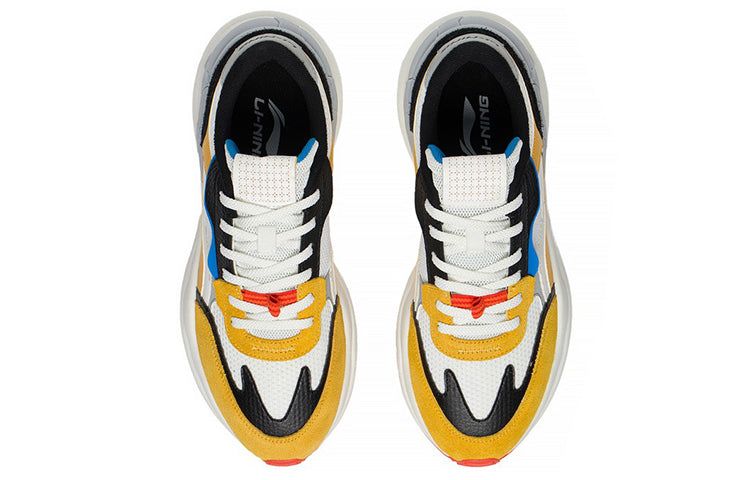 Li-Ning Counterflow Casual Shoes 'White Yellow Black' AGLS157-2 sold by KicksCrew product image thumbnail 4
