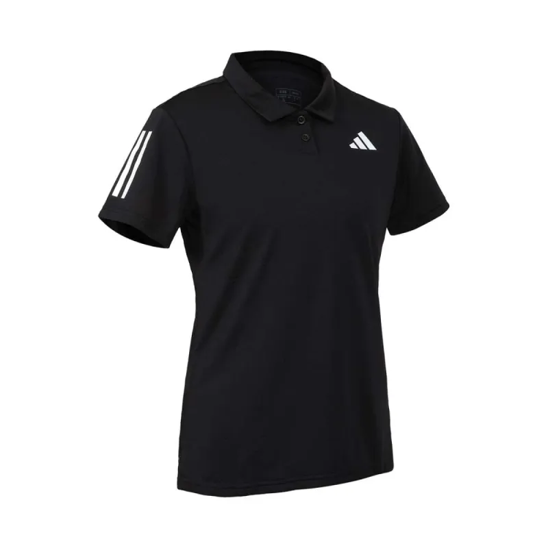 (WMNS) adidas Club Tennis Polo Shirt 'Black' HY2702 sold by KicksCrew