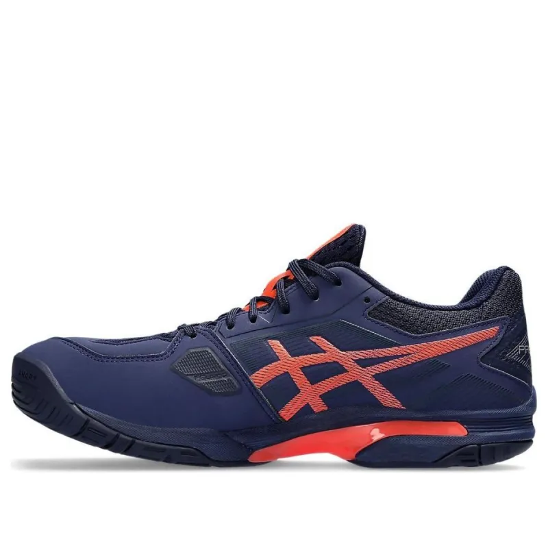 ASICS Prestigelyte 4 OC Tennis Shoes 'Peacoat Flash Coral ' 1043A013-401 sold by KicksCrew