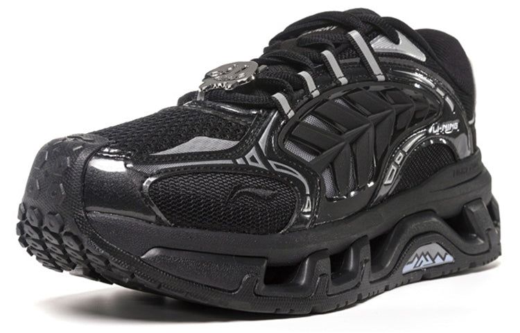 (WMNS) Li-Ning Scenery 'Black Silver' AGLS064-1 sold by KicksCrew product image thumbnail 3
