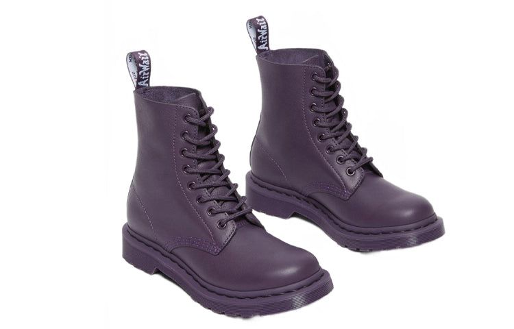 (WMNS) Dr. Martens 1460 Pascal Mono Lace Up Boots 'Blackcurrant' 27581628 sold by KicksCrew product image thumbnail 3