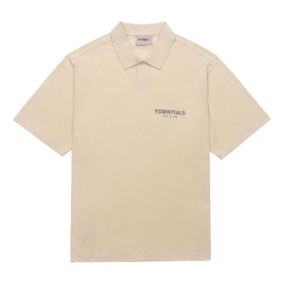 Fear of God Essentials FW21 SSENSE Polo Shirt 'Beige' FOG-FW21-112 sold by KicksCrew