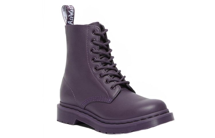 (WMNS) Dr. Martens 1460 Pascal Mono Lace Up Boots 'Blackcurrant' 27581628 sold by KicksCrew product image thumbnail 2