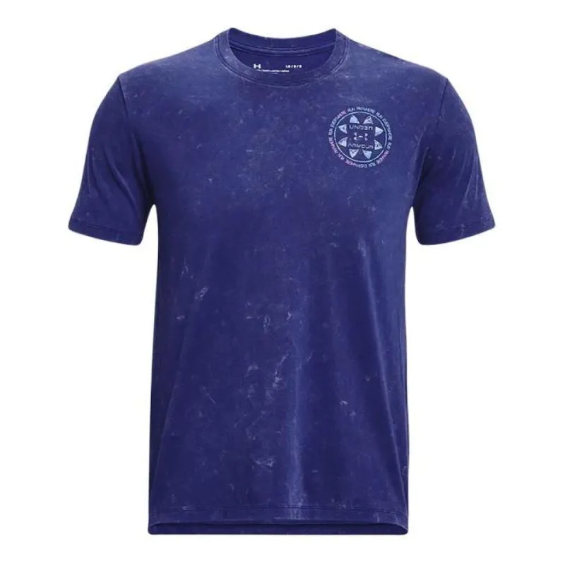 Under Armour Run Anywhere T-Shirt 'Blue' 1374228-456 sold by KicksCrew
