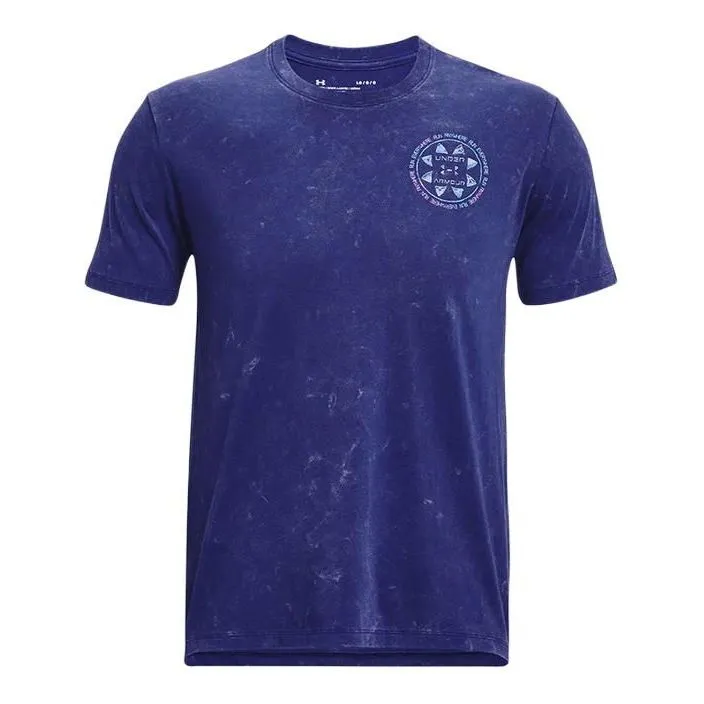 Under Armour Run Anywhere T-Shirt 'Blue' 1374228-456 sold by KicksCrew