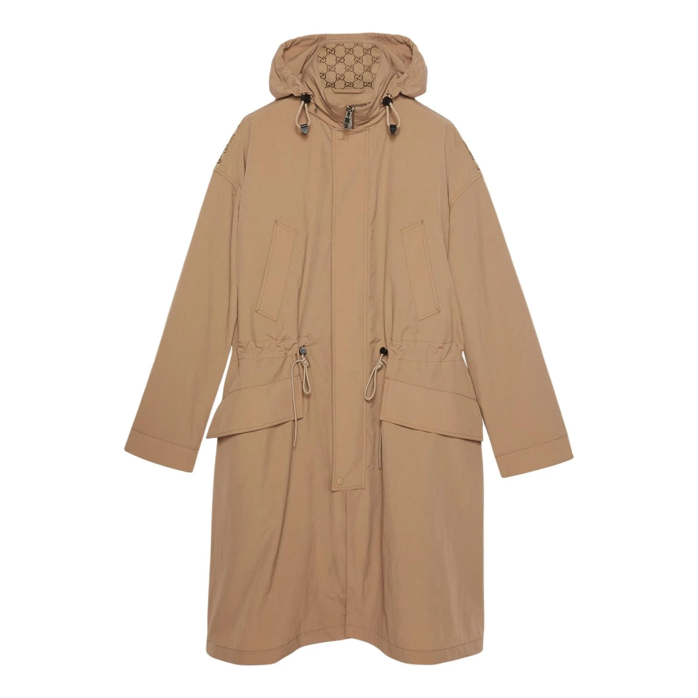 Gucci Ripstop Nylon Jacket With GG 'Camel' 762598-ZAPBR-2602 sold by KicksCrew