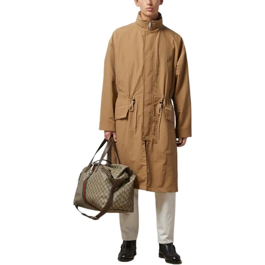 Gucci Ripstop Nylon Jacket With GG 'Camel' 762598-ZAPBR-2602 sold by KicksCrew product image thumbnail 4