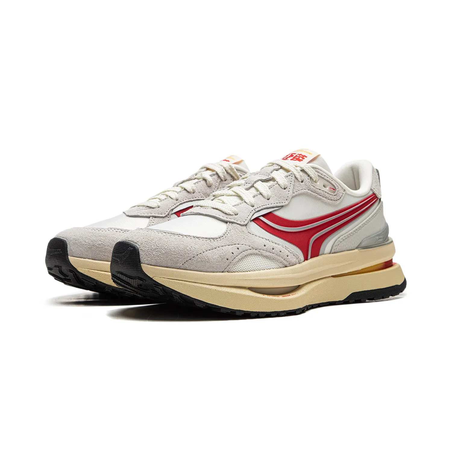 (WMNS) Li-Ning Glory Renew 'Grey Red Beige' AGCU078-11 sold by KicksCrew product image thumbnail 4
