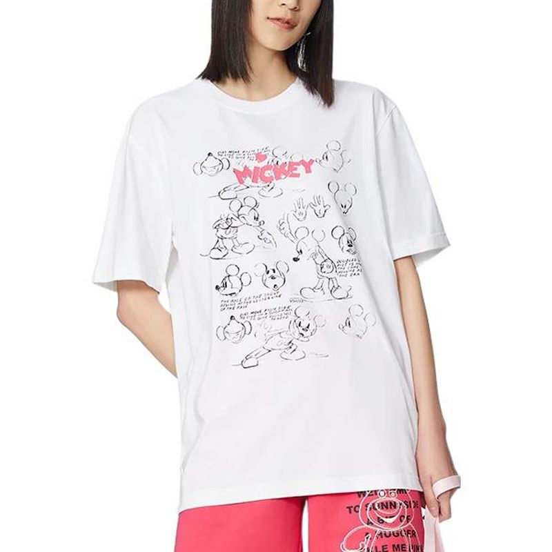 Li-Ning x Disney Mickey Mouse Graphic T-shirt 'White' AHSS947-3 sold by KicksCrew product image thumbnail 3