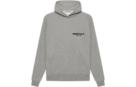 Fear of God Essentials SS22 Hoodie 'Dark Oatmeal' 192BT212113F sold by KicksCrew