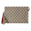 Gucci Pouch With GG Detail 'Beige Ebony Supreme' 768255-FACQC-9752 sold by KicksCrew