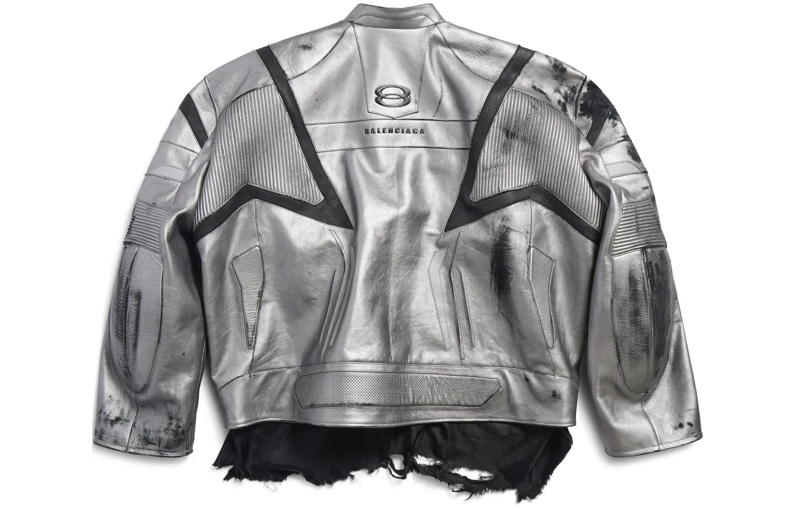 Balenciaga Balenciaga Unity Sports Icon Racer Jacket 'Silver