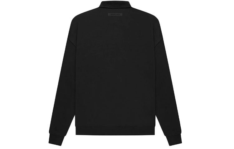 Fear of God Essentials FW21 Long Sleeve Polo Shirt 'Stretch Limo' FOG-FW21-142 sold by KicksCrew product image thumbnail 2