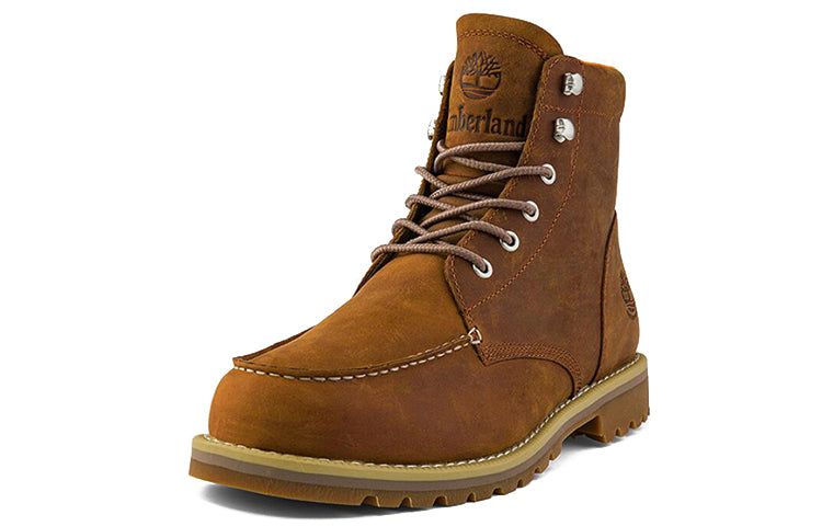 Timberland Redwood Falls Waterproof Moc-Toe Wide-Fit Boots 'Rust Nubuck' A2EDR sold by KicksCrew product image thumbnail 3