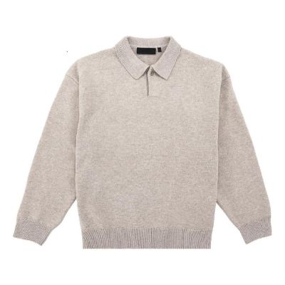 Fear of God Essentials FW23 Knit Polo Shirt 'Core Heather' 192BT232184F sold by KicksCrew